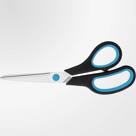 Stainless Steel Multi-Purpose Scissors with Soft Grip Handle