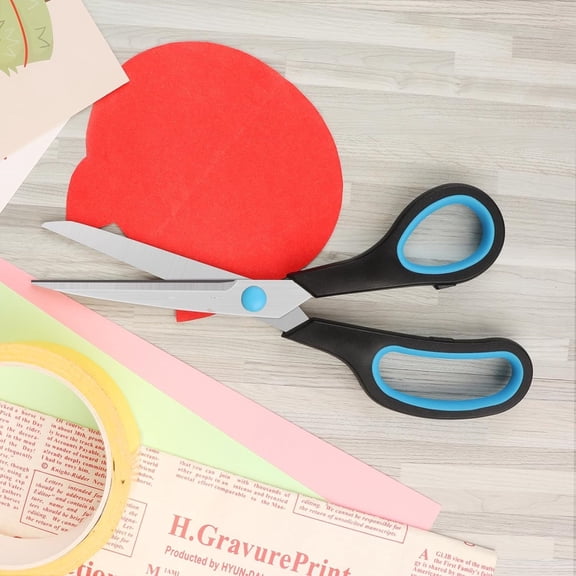 Stainless Steel Multi-Purpose Scissors with Soft Grip Handle
