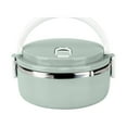 thumbnail image 1 of Stainless Steel Multi-layer Lunch Box, Plastic Insulation Food Container, Fresh-keeping Bento Box with Compartments, Portable Thermal Meal Prep for Work, Leakproof Reusable, 1 of 3