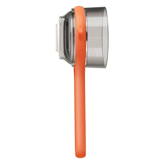 Stainless Steel Multifunctional Peeler with Storage Box - Ergonomic Grip Fruit & Vegetable Cup Peeler with Built-in Catch Container for Easy Kitchen Prep(1pcs orange)