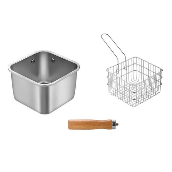 Stainless Steel Multiple Use Camping Cookware Set Combines Frying Boiling Functions Light weight Campfires Cooking