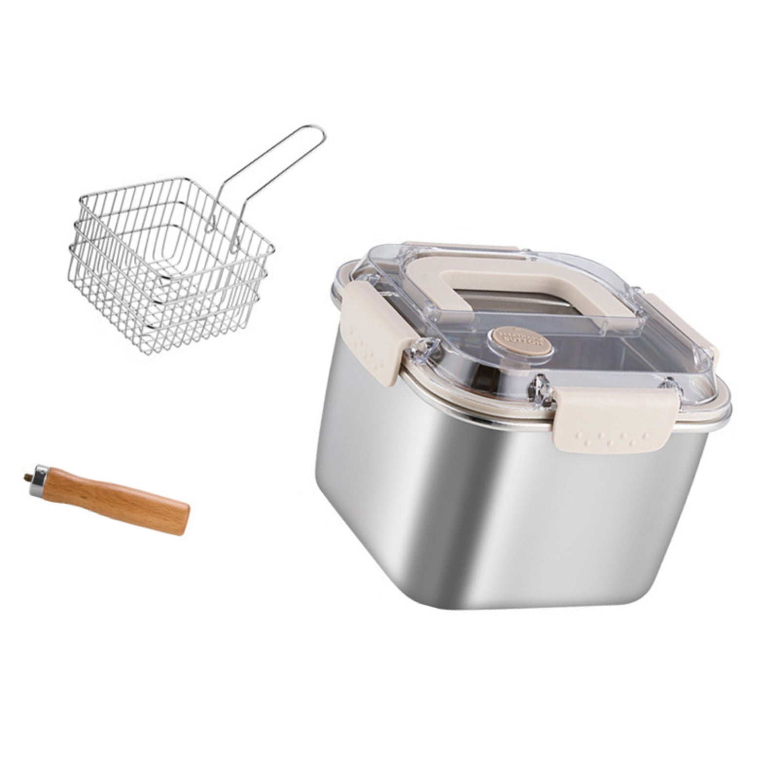 Stainless Steel Multiple Use Camping Cookware Set Combines Frying ...