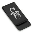 thumbnail image 1 of Stainless Steel Mythical Hydra Head Classic Slim Money Clip Credit Card Holder, 1 of 2