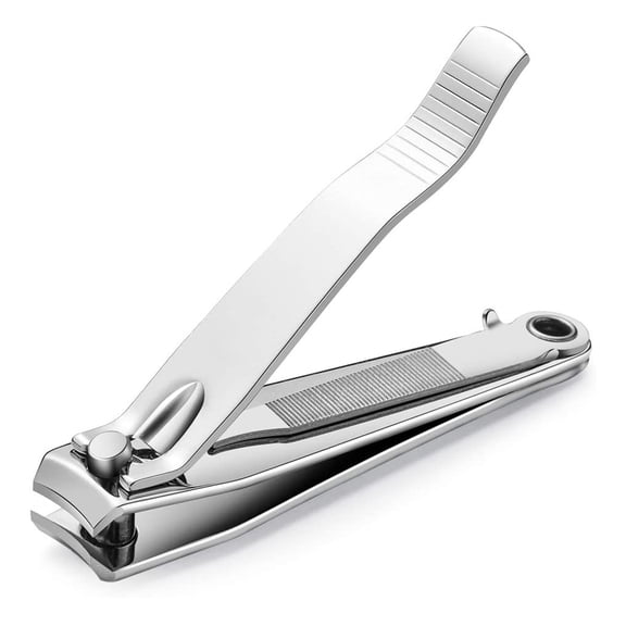 Stainless Steel Nail Clipper Cutter Scissors Set, Cuticle Trimmer Remover Tool, Portable Manicure Grooming Kit for Home Travel