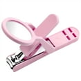 thumbnail image 1 of Stainless Steel Nail Clipper with Light Magnifier Ergonomic Design for Men Women Seniors Kids Easy Grip Fingernail Toenail Trimmer Durable Precision Tool, 1 of 6