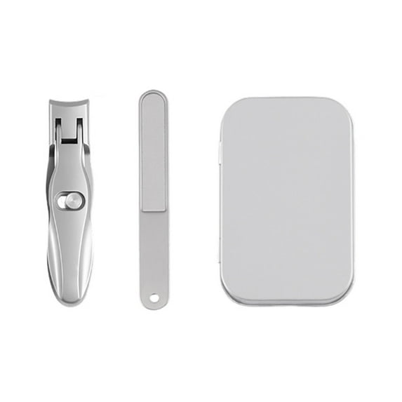 Stainless Steel Nail Clipper Set for Home Personal Grooming Large Sized Open Mouth Design Durable Easy to Use