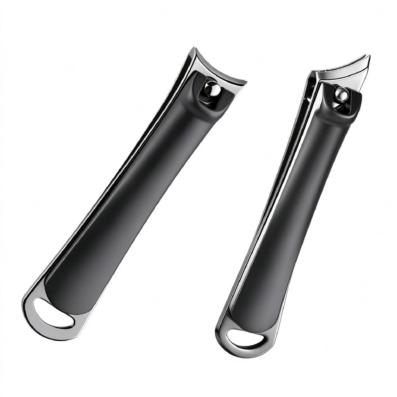 Stainless Steel Nail Clipper with Nail File, Slant & Straight Edge ...