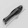 thumbnail image 1 of Stainless Steel Nail Clippers with Built-in Nail File for Precision Trimming,Ergonomic,1 Piece, 1 of 1
