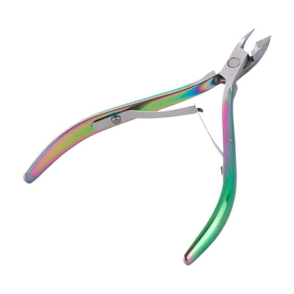 Stainless Steel Nail Cuticle Nipper for Precision Trimming of Dead Skin and Calluses with Ergonomic Comfort Grip