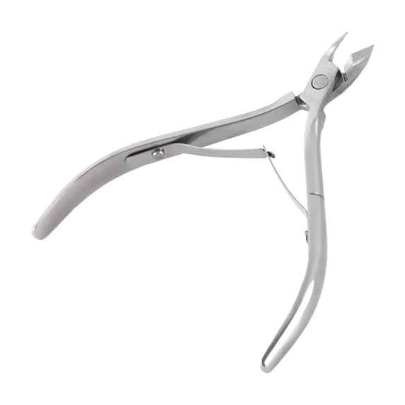 Stainless Steel Nail Cuticle Nipper for Precision Trimming of Dead Skin and Calluses with Ergonomic Comfort Grip