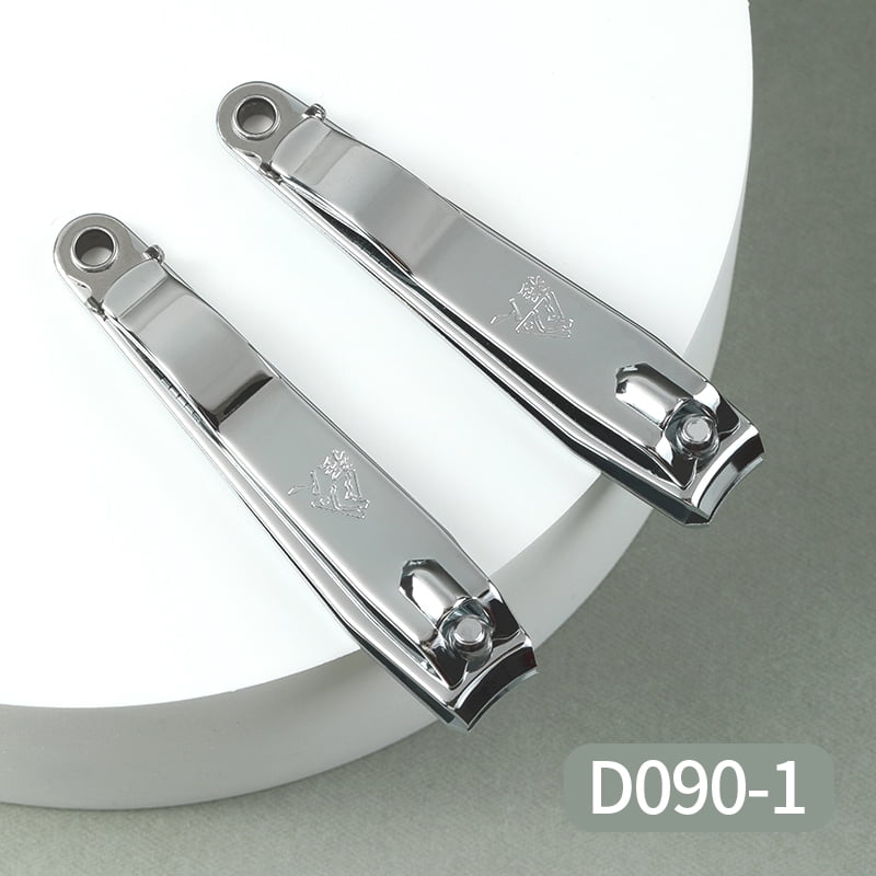 Stainless Steel Nail Cutter With Nail File Flat Clipper Fit for Big Size Fingernail Toenail Tips Cutter Trimmer Nail Care Tool