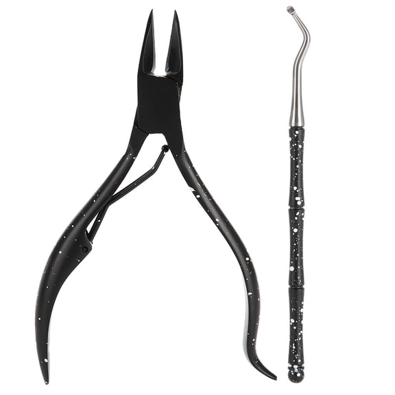 Stainless Steel Nail Dead Skin Removal Clipper Cuticle Scissors Manicure Pedicure Tool