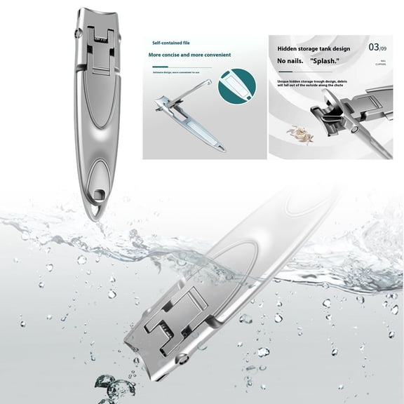 Stainless Steel Nail Set - Gold Cicada Portable Nail Trimming Tools for Manicures and Pedicures