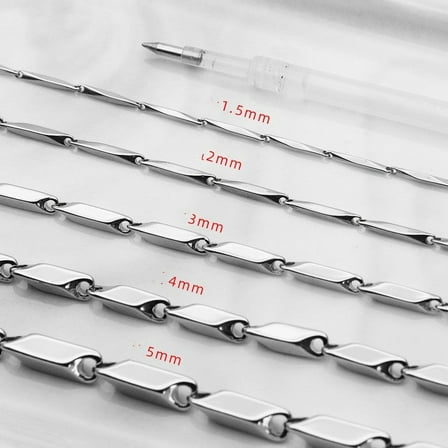 Stainless Steel Necklace For Men And Women