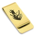 thumbnail image 1 of Stainless Steel Ninja Warrior Champion Classic Slim Money Clip Credit Card Holder, 1 of 2