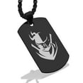thumbnail image 1 of Stainless Steel Ninja Warrior Champion Dog Tag Pendant Necklace, 1 of 3