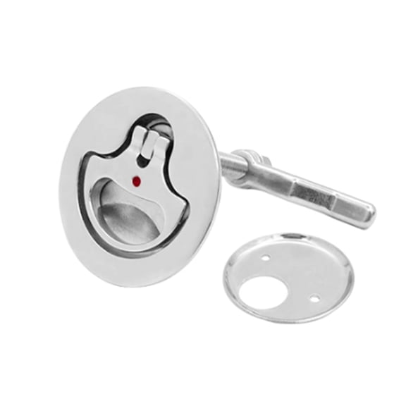 Stainless Steel Non-Locking Latch with Turning Lock Lift Handle ,High Quality