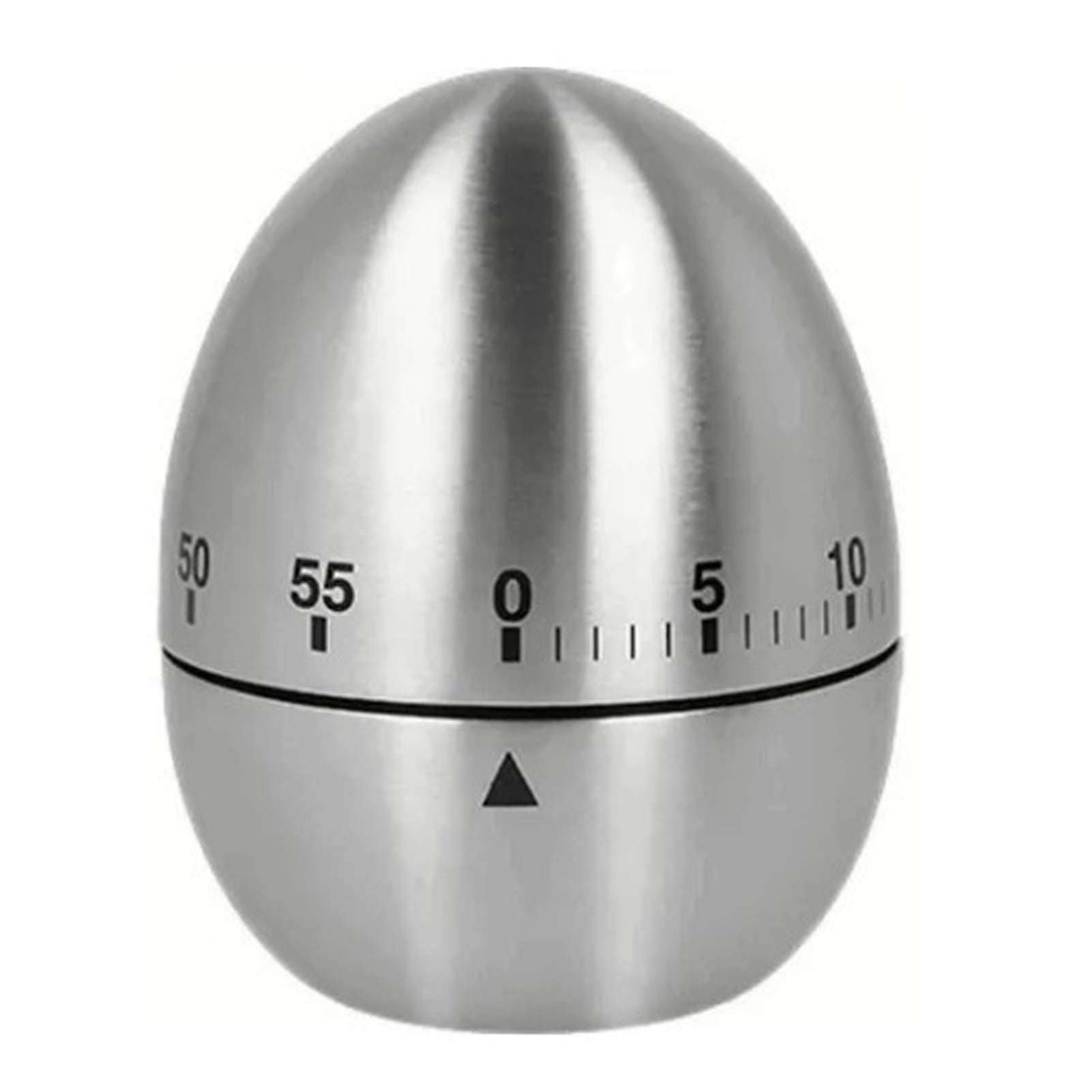 Stainless Steel NonSlip Base 60Minute Mechanical Egg Timer for Home