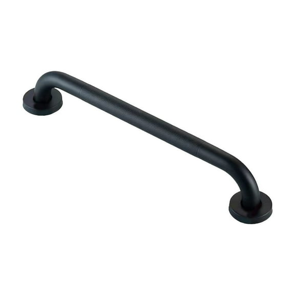 Stainless Steel Non-Slip Knurled Handrails – Barrier-Free Bathroom Handrails for Disabled & Elderly, Toilet Safety Grab Bar for Enhanced Support