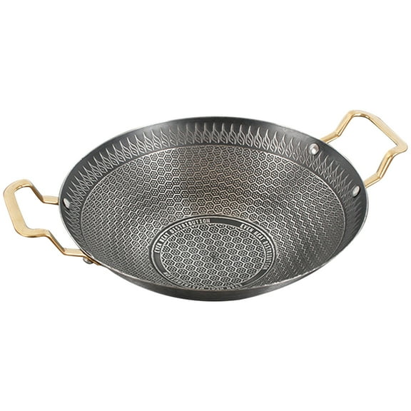 RENACLIPY Renaclipy Non-Stick Stainless Steel Kitchen Pot with Double Handles Silver