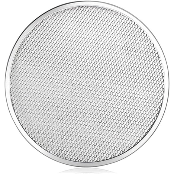 Stainless Steel NonAluminum Mesh Pizza Screen Round Baking Tray For And Pasta 820 Inch Sturdy Heat Distribution Net Home Kitchen Or Commercial Use16 in