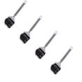 thumbnail image 1 of Stainless Steel Noodle Lattice Roller, Pasta Noodle Cutter, Dough Cutter with Comfort Handle, Pasta Spaghetti Maker for Kitchen Cooking Tools, 4 Pcs, 8.66x2.76", 1 of 9