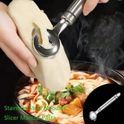 Stainless Steel Noodles Manual Pasta Maker Machine Household Pasta Roller Cutter For Chinese Noodles Kitchen Tool