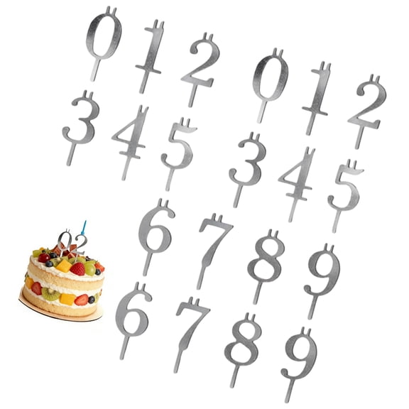 Stainless Steel Numerical Cake Stand Digital Cake Holder Including Removable Design For Various Moment Themes