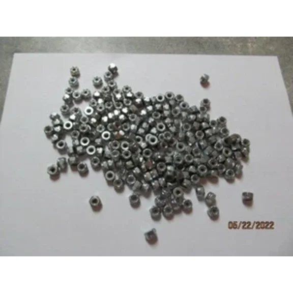 Stainless Steel Nylon Insert Hex Lock Nuts #8-32 Package Of 200 Free Shipping