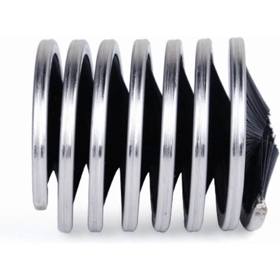 Stainless Steel Nylon Rope Cord Brush for Rock Climbing Rope Brush Cleaning Brush Rope Portable Wash Rope Tools Nylon + Stainless Steel, As Pic Shows