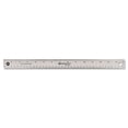 thumbnail image 1 of Stainless Steel Office Ruler With Non Slip Cork Base, Standard/metric, 15" Long | Bundle of 10 Each, 1 of 3