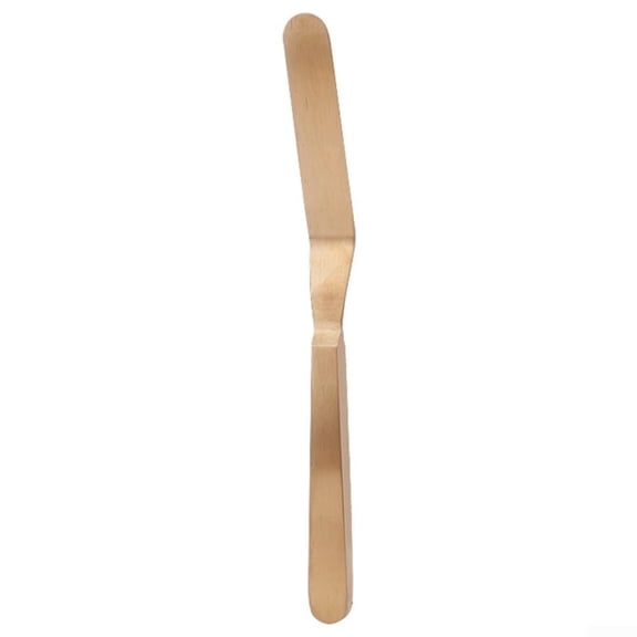 Stainless Steel Offset Spatula For Cake Icing And Butter, 8-Inch Flexible Blade With Polished Handle For Professional Baking & Decorating, Dishwasher Safe Kitchen Tool.
