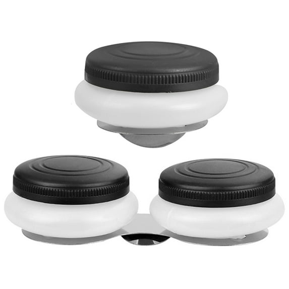 Stainless Steel Oil Pot Clean Metal Container with Lid Space Save Double Palette Cups Brush Cleaning 2 Pcs