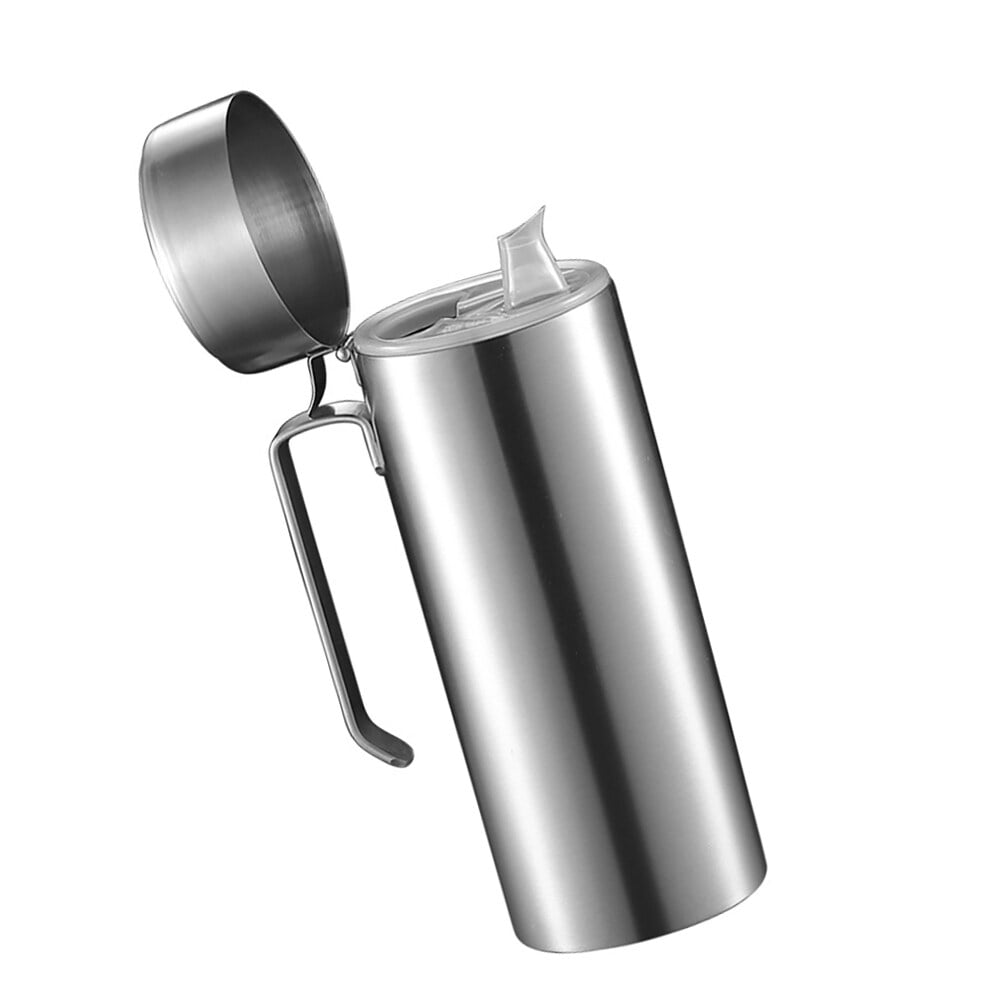 Stainless Steel Oil Pot Practical Vinegar Soy Sauce Oil Storage