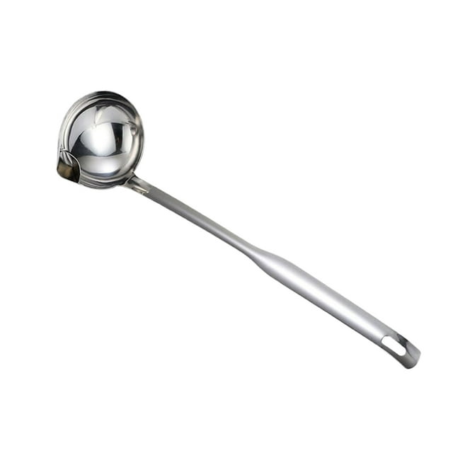 Stainless Steel Oil Separator Soup Food Separator Spoon Grease Strainer