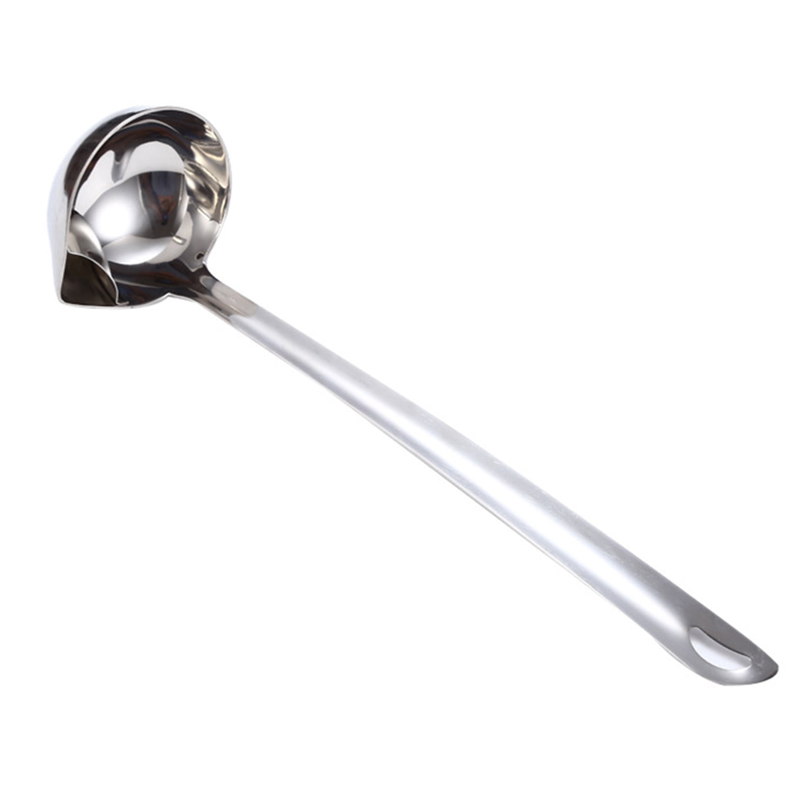 Elegance Stainless Steel Gravy Ladle - 13 Inch, 4 Oz Capacity