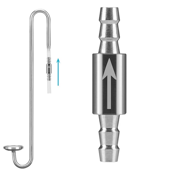 Stainless Steel One Way Check Valve,Professional Grade Pump Check Valve,Non-Return Stainless Steel One Way Checks Valves for Anti-Backflow for Garden Hose,Well Pumps,Irrigation Systems