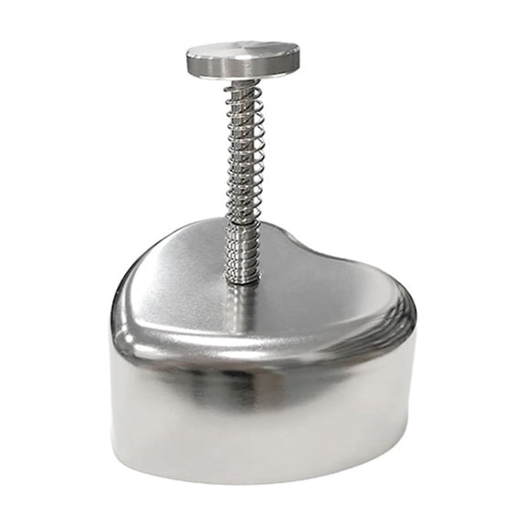 Stainless Steel Onigiri Rice Mold, Press-Type Sushi Maker for Heart, Star & Flower Shaped Rice Balls