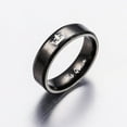 thumbnail image 1 of Crown Ornaments for Couples Wedding Gift Stainless Steel Rings European American Matching Jewelry His Queen Her King Bands Individually Packaged, 1 of 2