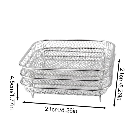 Stainless Steel Outdoor Barbecue Grill Rack for Even Heat Distribution and Construction – Kitchen BBQ Grilling Stand for Outdoor Cooking and Entertainment