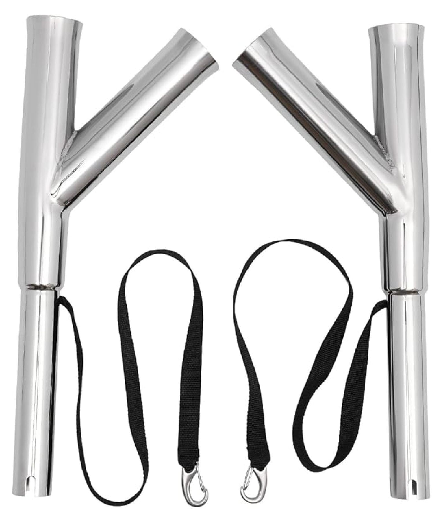 Boat Fishing Equipment 2-Piece Stainless Steel Outrigger Fishing Rod Holders  - Marine Grade 316 Stainless For Boats Rod Holders For Fishing Boat