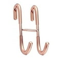 thumbnail image 1 of Stainless Steel Over Glass Door Shower Door Back Shower Towel Rack S-Shape, 1 of 6