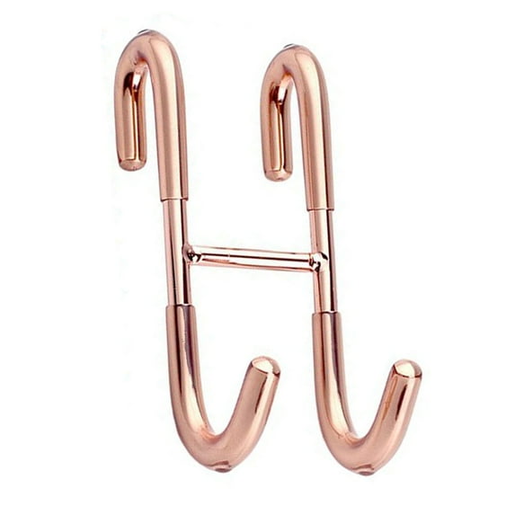 Stainless Steel Over Glass Door Shower Door Back Shower Towel Rack S-Shape