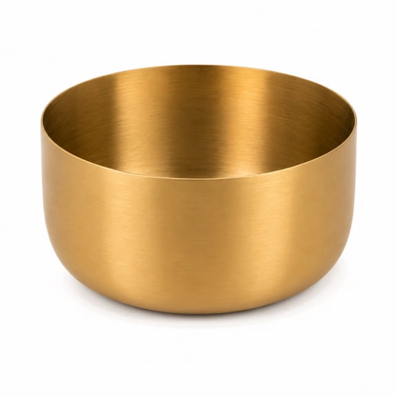 Stainless Steel PVD Gold Nut Bowls Set of 4, Premium Serving Bowls for Dry Fruits, Snacks, Candy & Appetizers