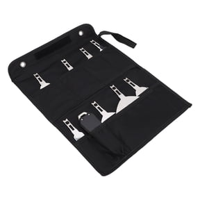 Stainless Steel Paint Scraper Tool Multifunctional Hand Drywall Repair Spatula Kit with Bag 1-6 inches / 2.54-15.24 cm