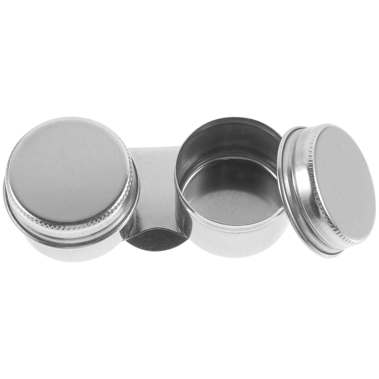 Stainless Steel Palette Cup Double Dipper Palette Cup Oil Painting