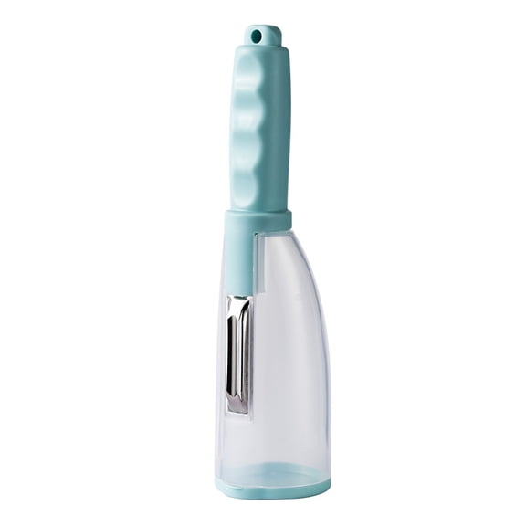 Stainless Steel Pallet Knife Fruit Scatter Peeler Storage Box Mango Citrus Apple Potato Vegetable Peelers Kitchen Tool Comfortable to Hold