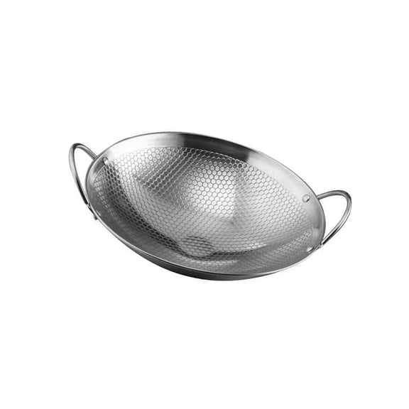 Stainless Steel Pan Hot Pots Nonstick Cookware Cooking Pots Metal Texture for Cleaning and Efficient Cooking