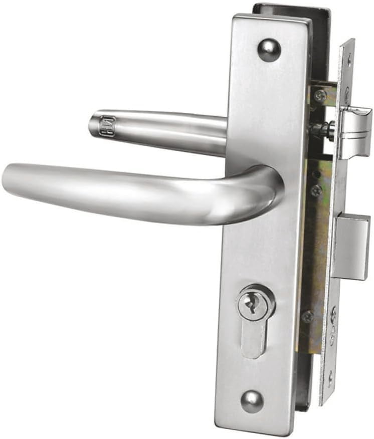 Stainless Steel Panel Door Lock Modern Handle Lock for Home Easy ...
