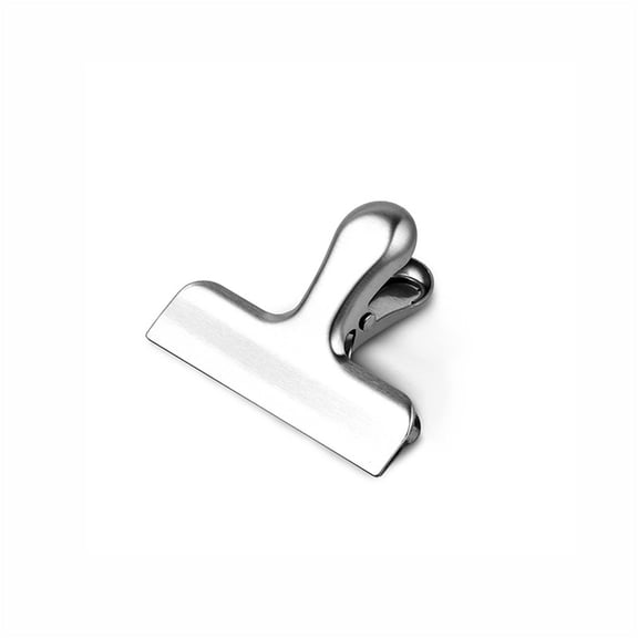 Stainless Steel Paper Clip File Paper Clamps Metal Hinge Clip File Paper Clip for Craft Drawing Board Bag